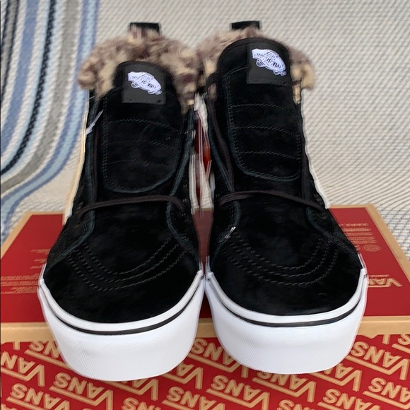 VANS SK8-Hi PLATFORM MTE BLACK/LEOPARD FUR MEN’s - Picture 8 of 16